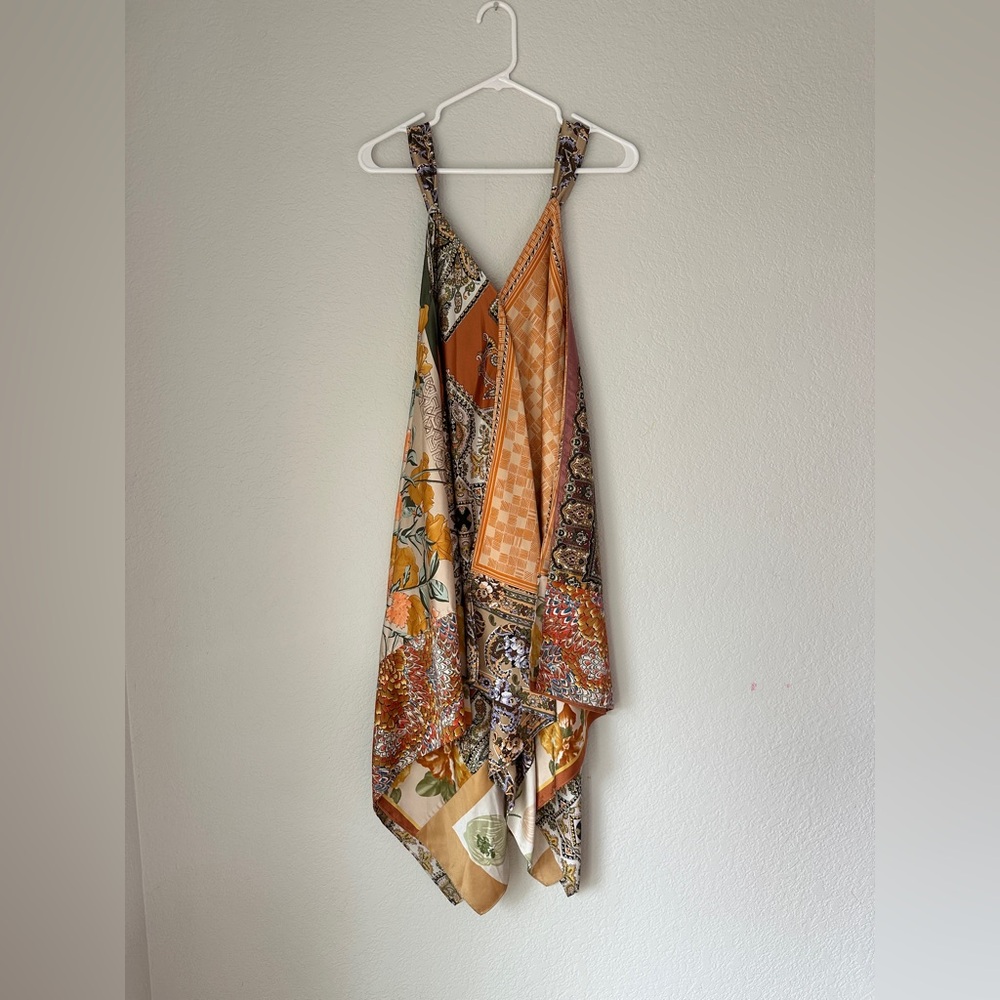 Anthropologie / TINY Sebou Scarf Mixed Print Dress XS - Picture 3 of 7